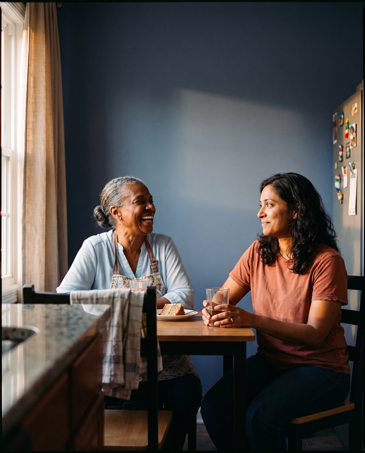 Conversa em família, em casa